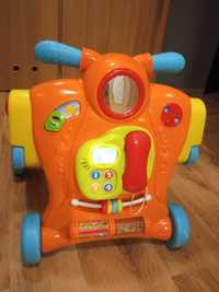 Chodzik pchacz Smiki Baby walker motorek Smyk telefon interaktywny