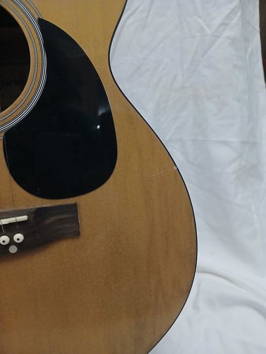 Акустична гітара акустическая гитара  фолк folk відстроена з чохлом