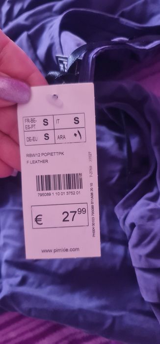 Vestido azul tamanho S