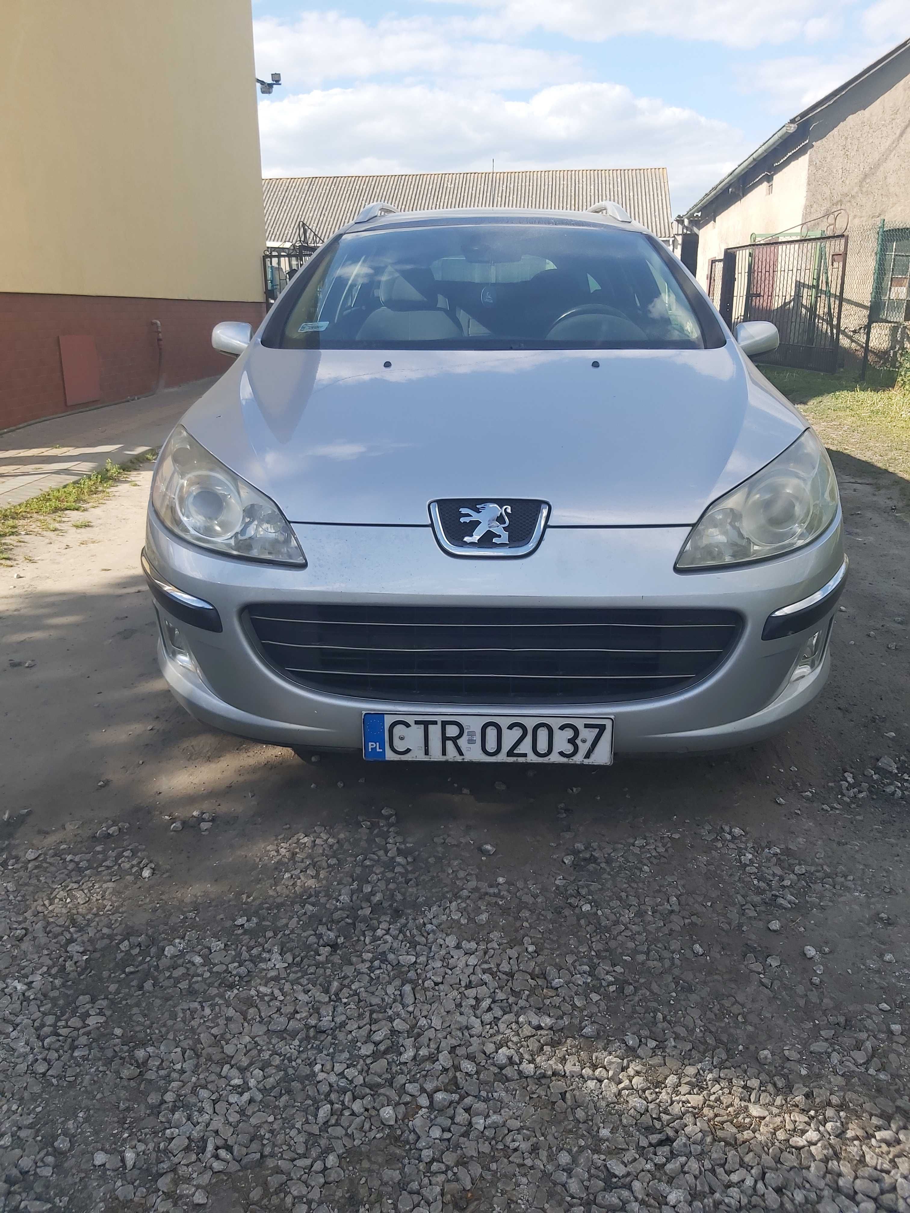 Peugeot 407 SW 1.6hdi 2006r klimatyzacja panoramiczny dach