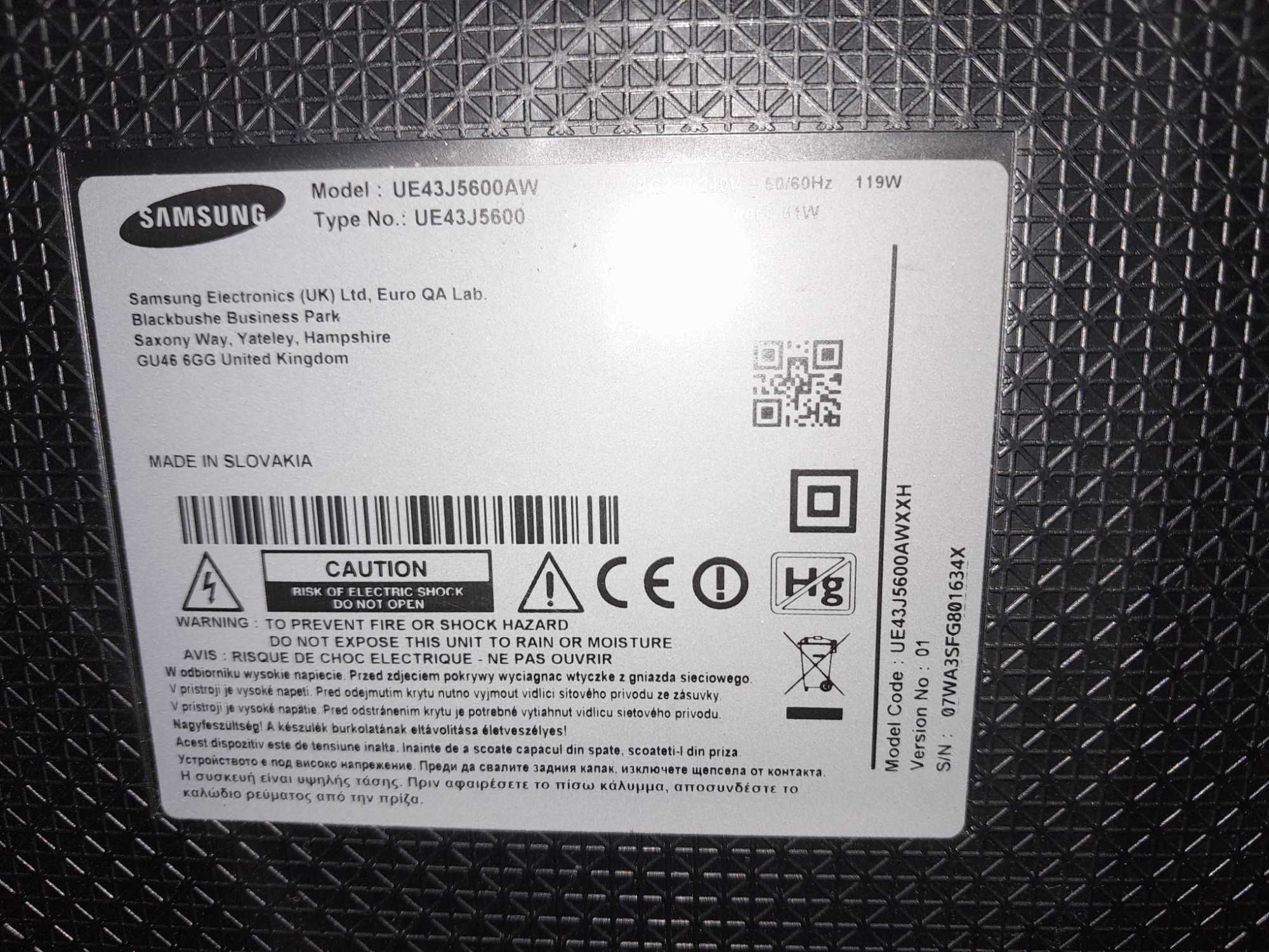 TV Samsung 43J5600 Smart