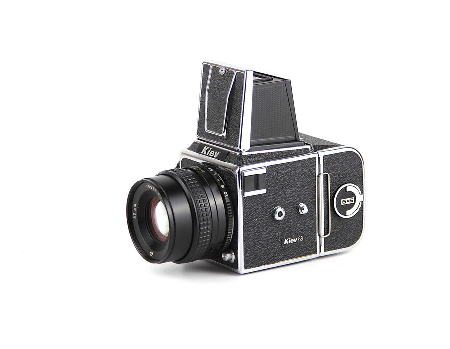 НОВЫЙ Фотоаппарат КИЕВ-88 TTL Объектив ARSAT B Формат 6х6