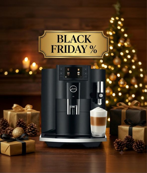 Jak Black Friday to tylko z ekspresem Jura E8 EC Piano Black