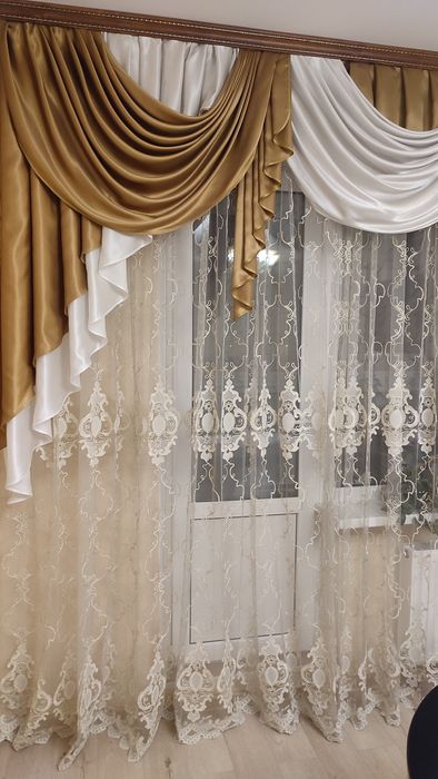 Ламбрикен, штори.