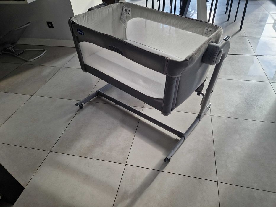 Chicco Next2Me Magic Evo szary stan idealny