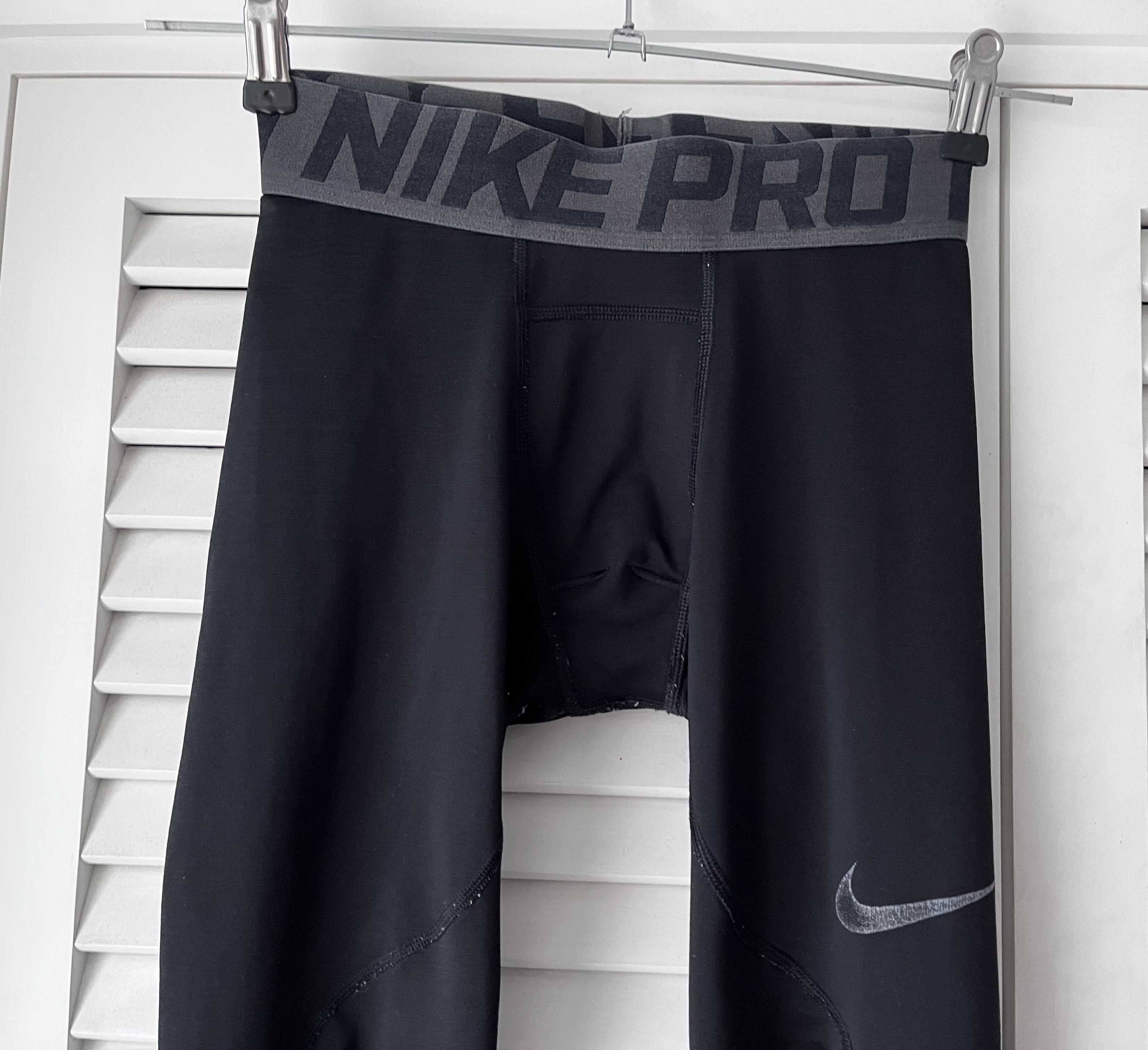 Nike PRO WARM komplet bluzka Spodnie treningowe TERMO termoaktywne