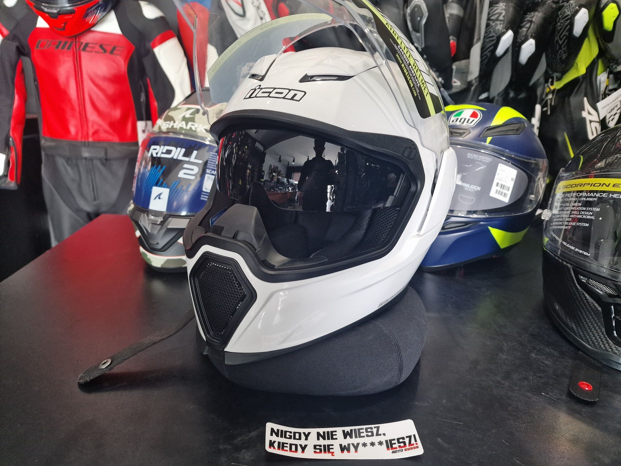 LS2 FF805 Thunder GP Aero Polar Matt Black Full Face Helmet !gratisy!