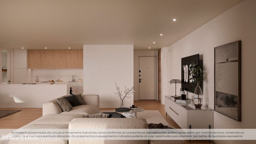 T4 Novo c/ Varanda e Lugar de Garagem na Trofa