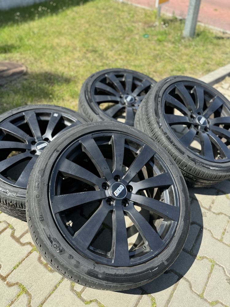Felgi BBS r 19 5x112 z oponami lato BRAVURIS 235/40 r19 Y XL