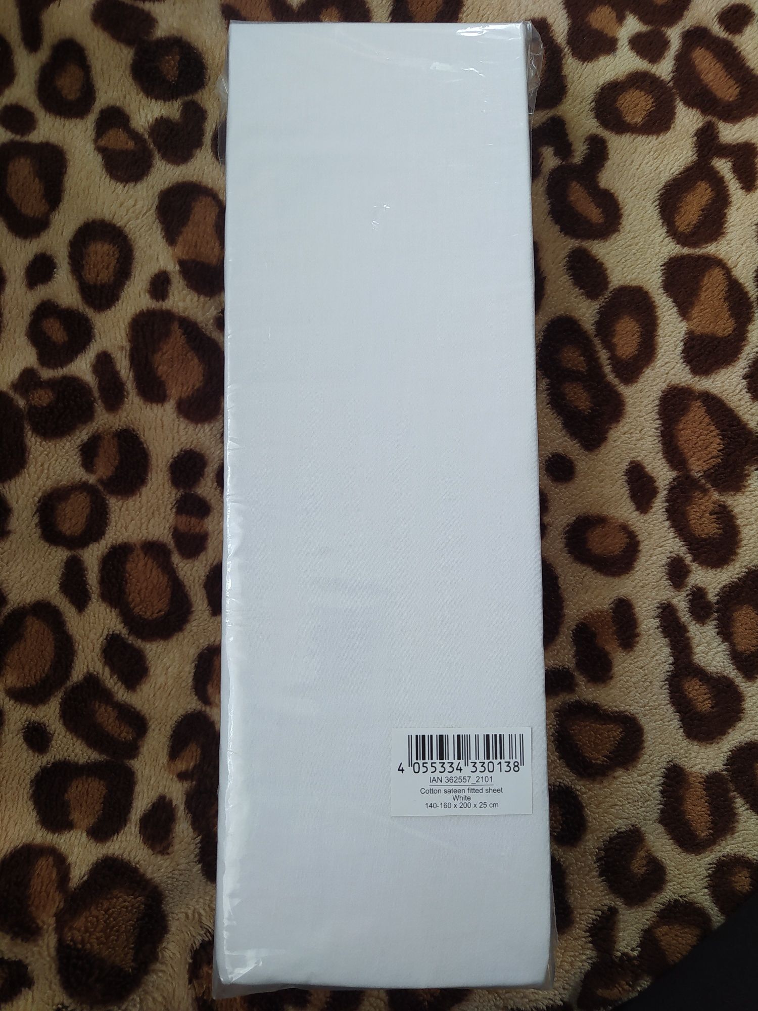 Prześcieradło 160 x 200 Lidl bawełna satynowa