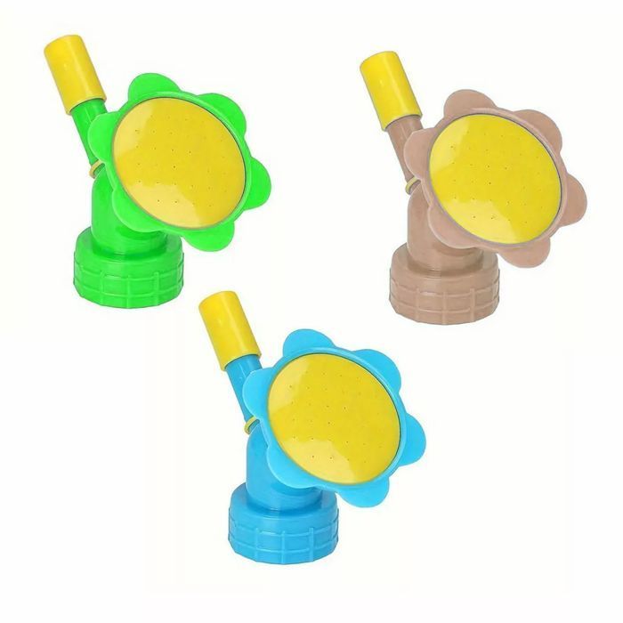 lejek do podlewania kwiatów roślin konewka nakrętka na butelkę 2w1