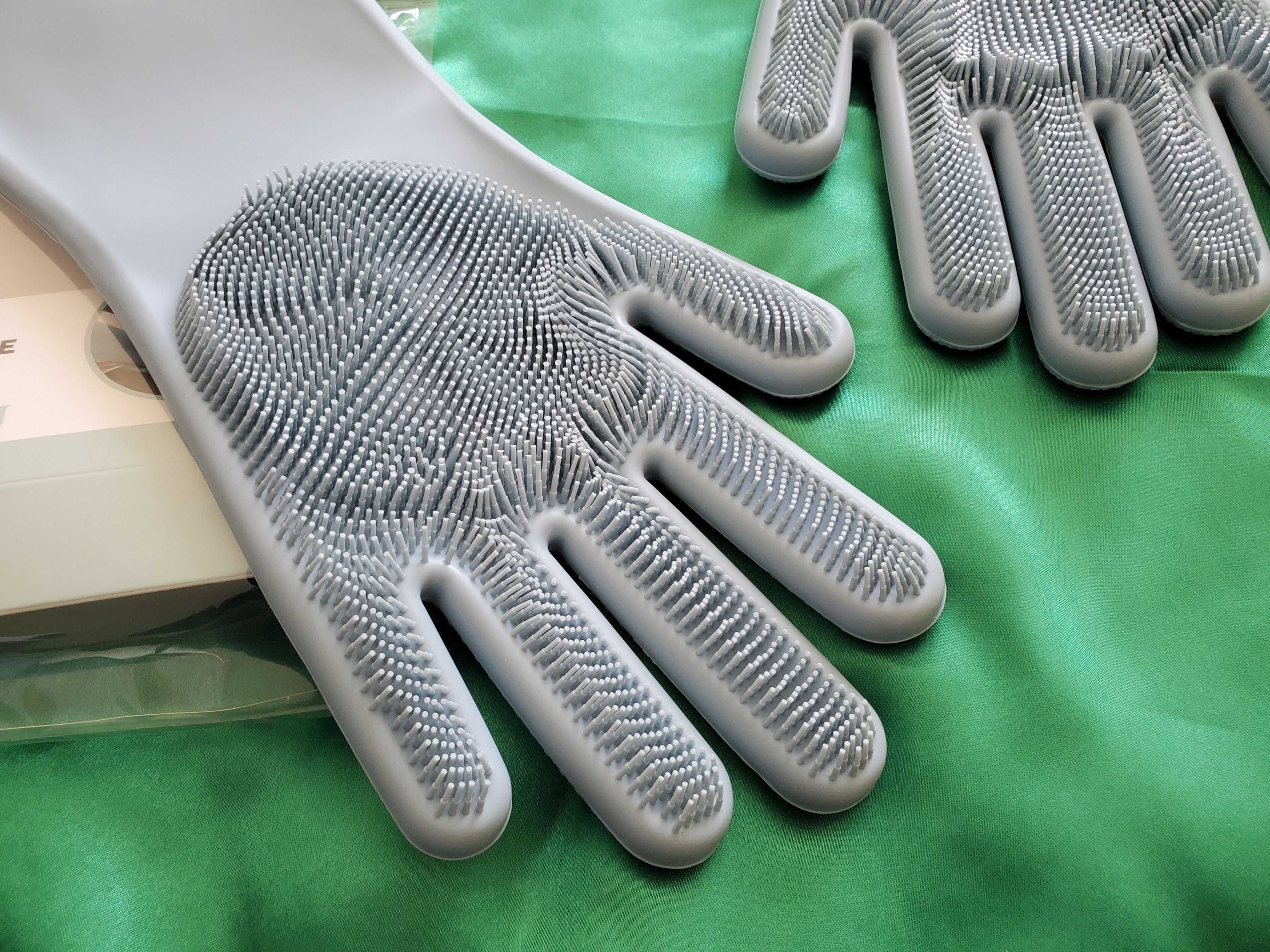 Перчатки Xiaomi Jordan&Judy с щетинками из силикона для домохозяек