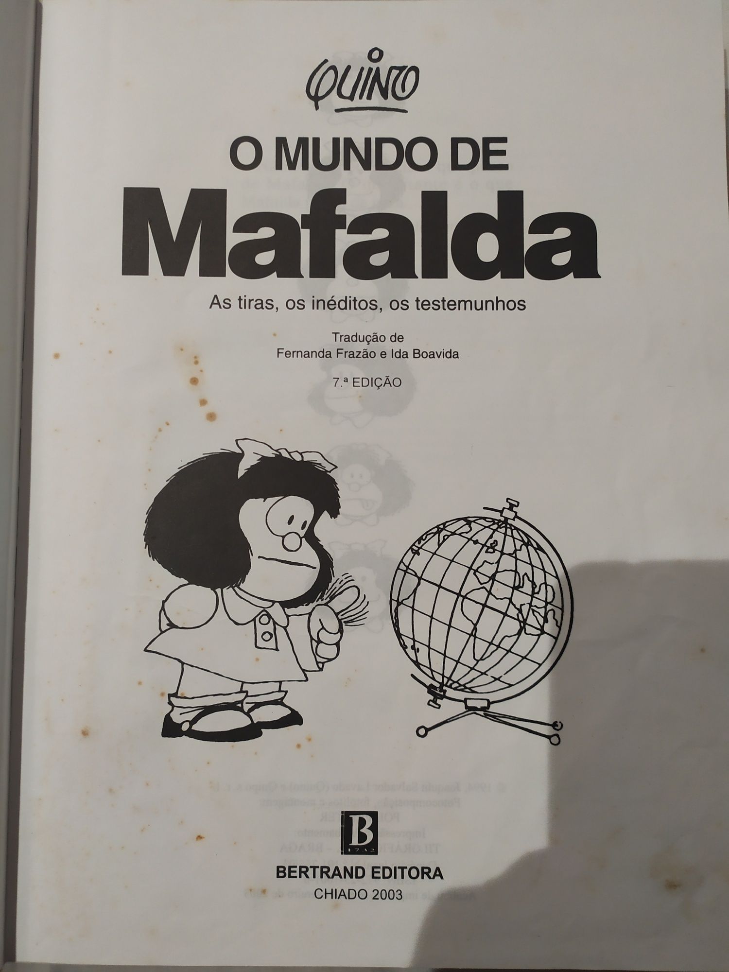 O novo mundo de Mafalda