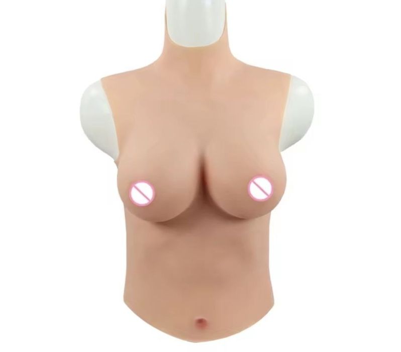 АКЦИЯ!!! Силиконовая накладная грудь чашка Д 4 размер