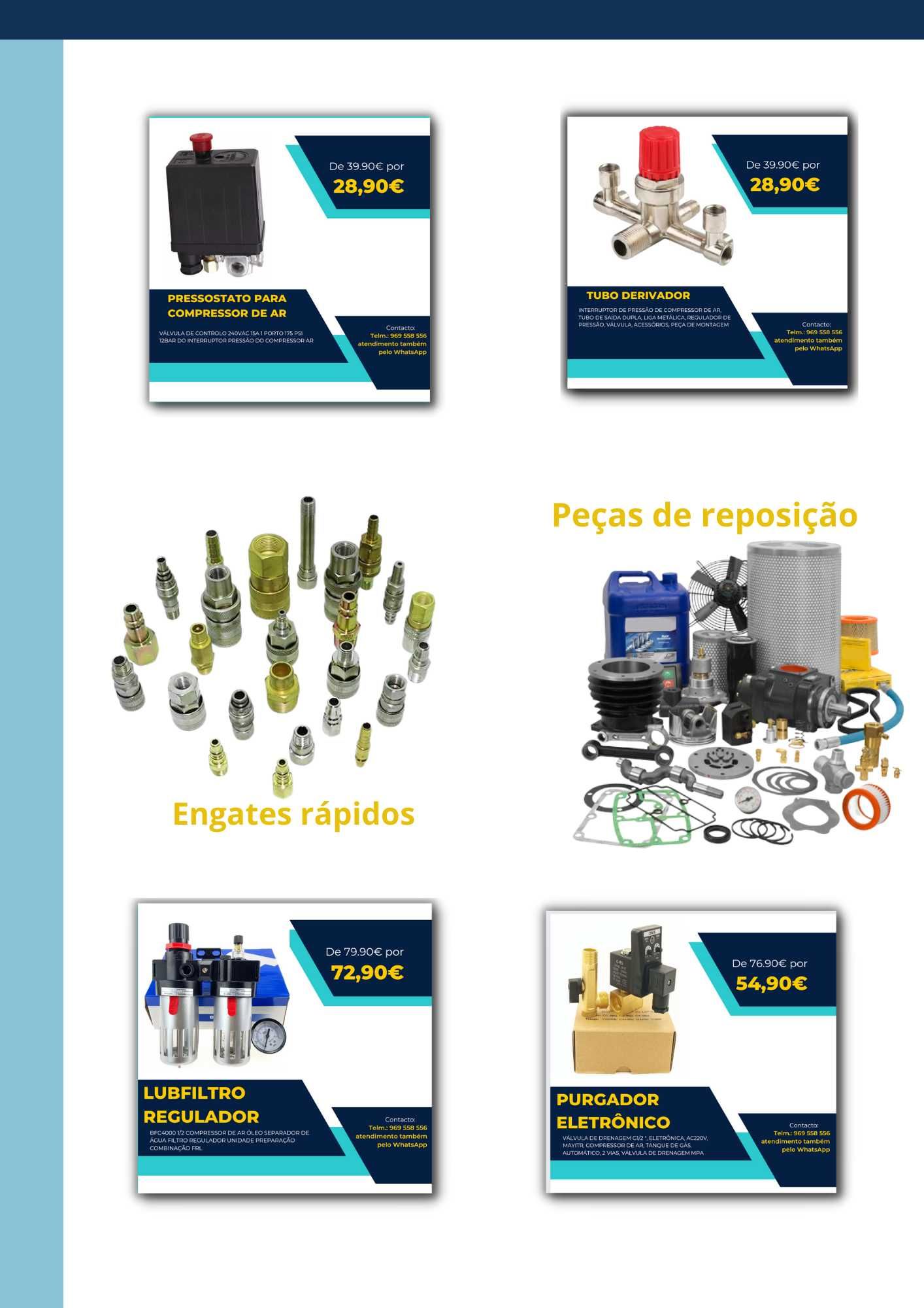 Reparação de compressores de ar