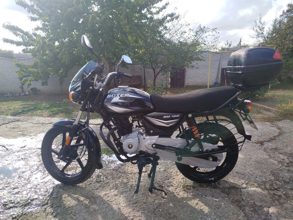 Мотоцикл bajaj boxer bm 150 ug (5 передач)