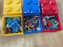 Klocki LEGO mix z pudelkami