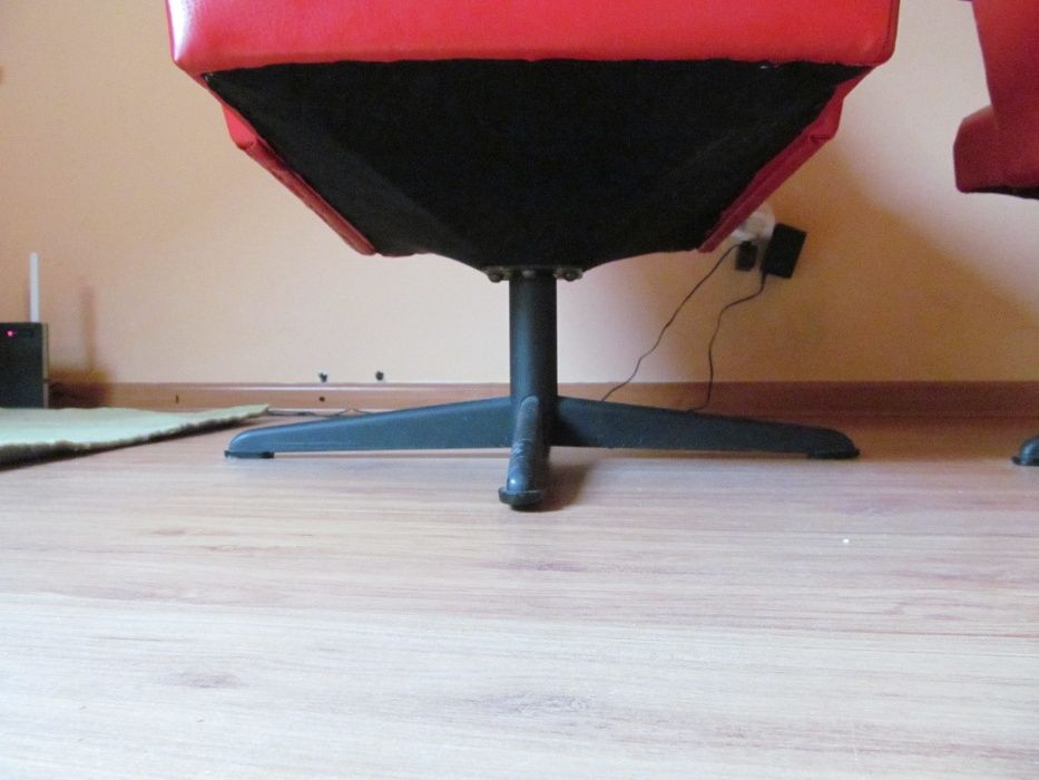 Fotel Obrotowy PRL Vintage kpl. Odrestaurowane