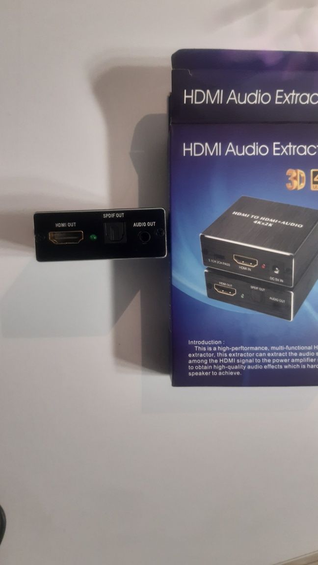 Adapter hdmi audio