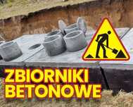 Zbiorniki betonowe 2m³–14m³, montaż