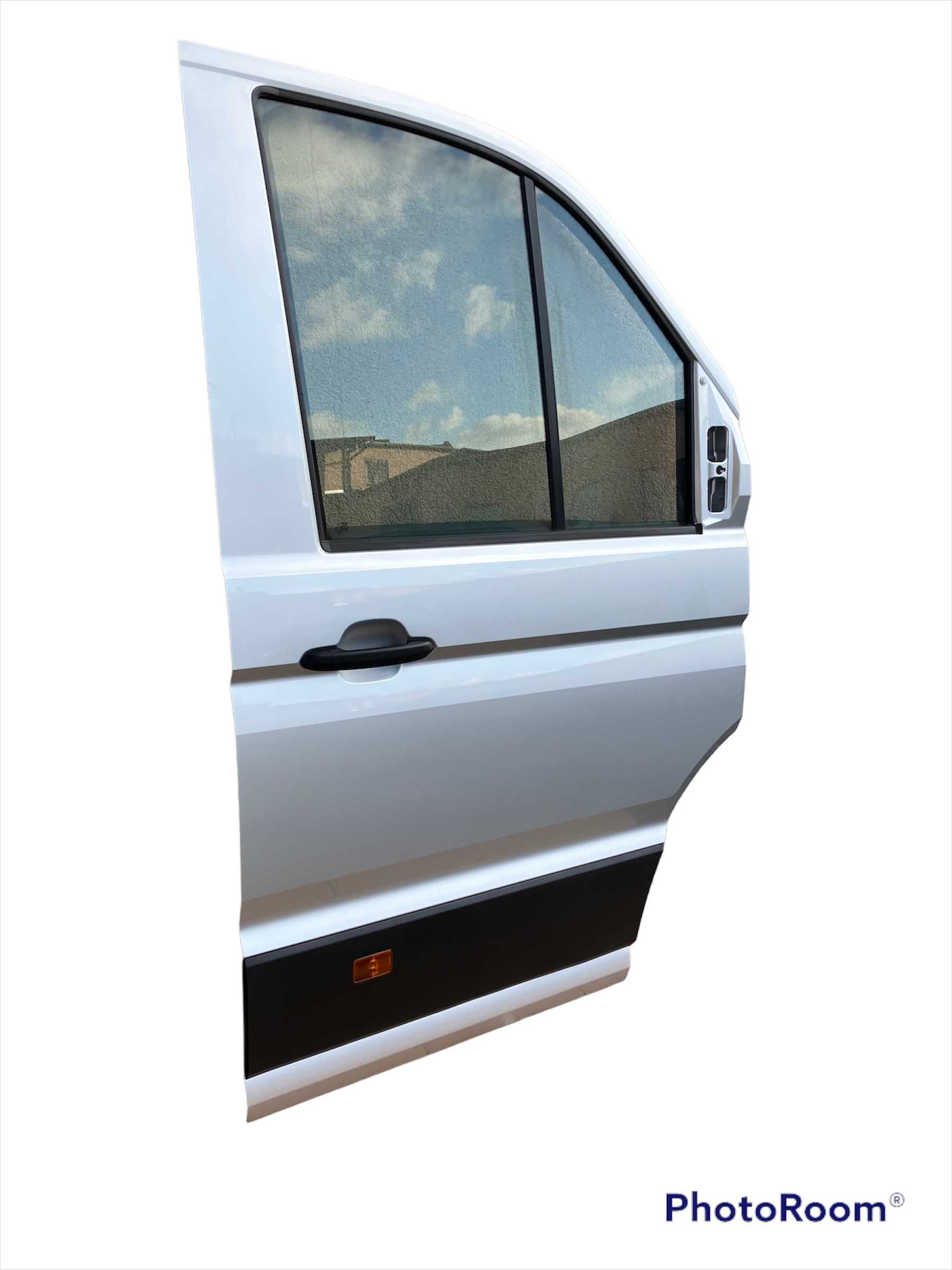 Drzwi białe kpl przednie prawe Vw 7c0 Crafter II Man Tge od 17r -dziś