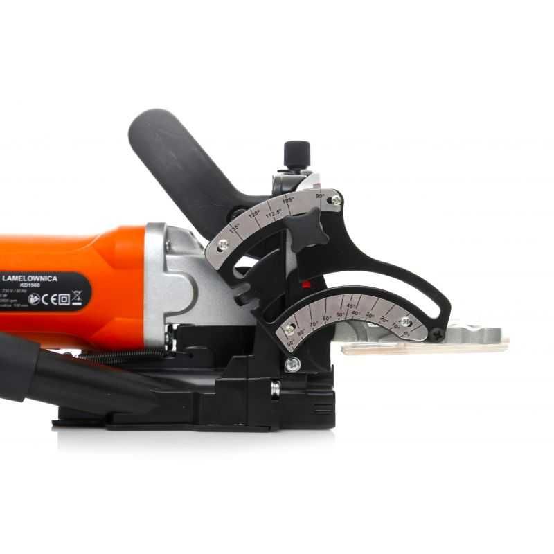 Lamelownica frezarka lutowa do drewna lameli 1250W 2xfrez 100mm