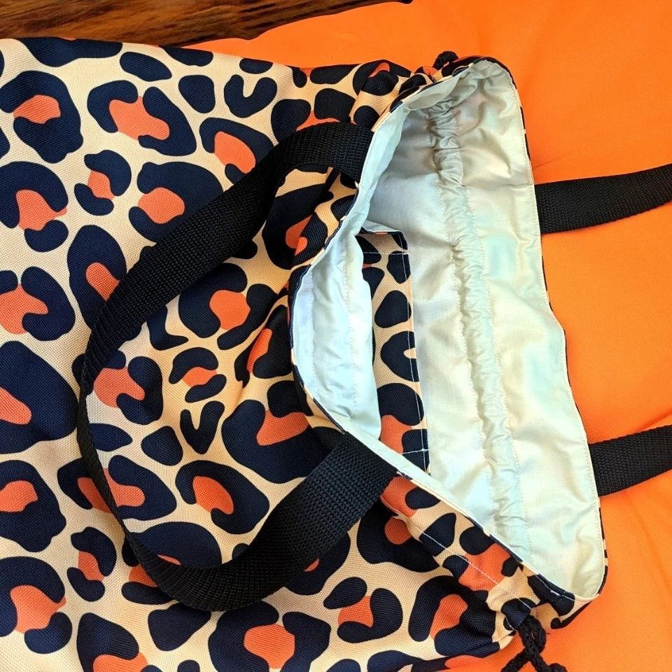 Torba na zakupy szopperka shopper lampart