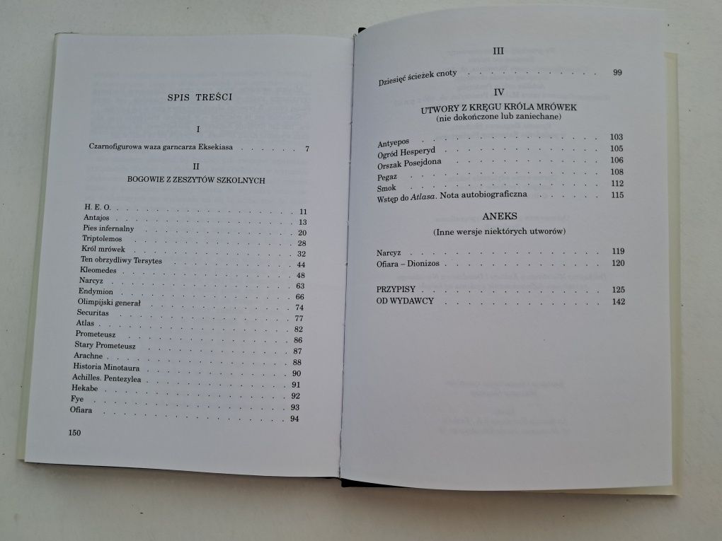 Król mrówek  Zbigniew Herbert