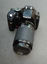 Зеркальный фотоаппарат Pentax K-X + объектив Exacta 70-210