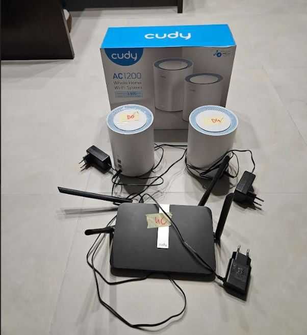 Zestaw router Cudy X6 Wi-Fi 6 + MESH M1200 x2