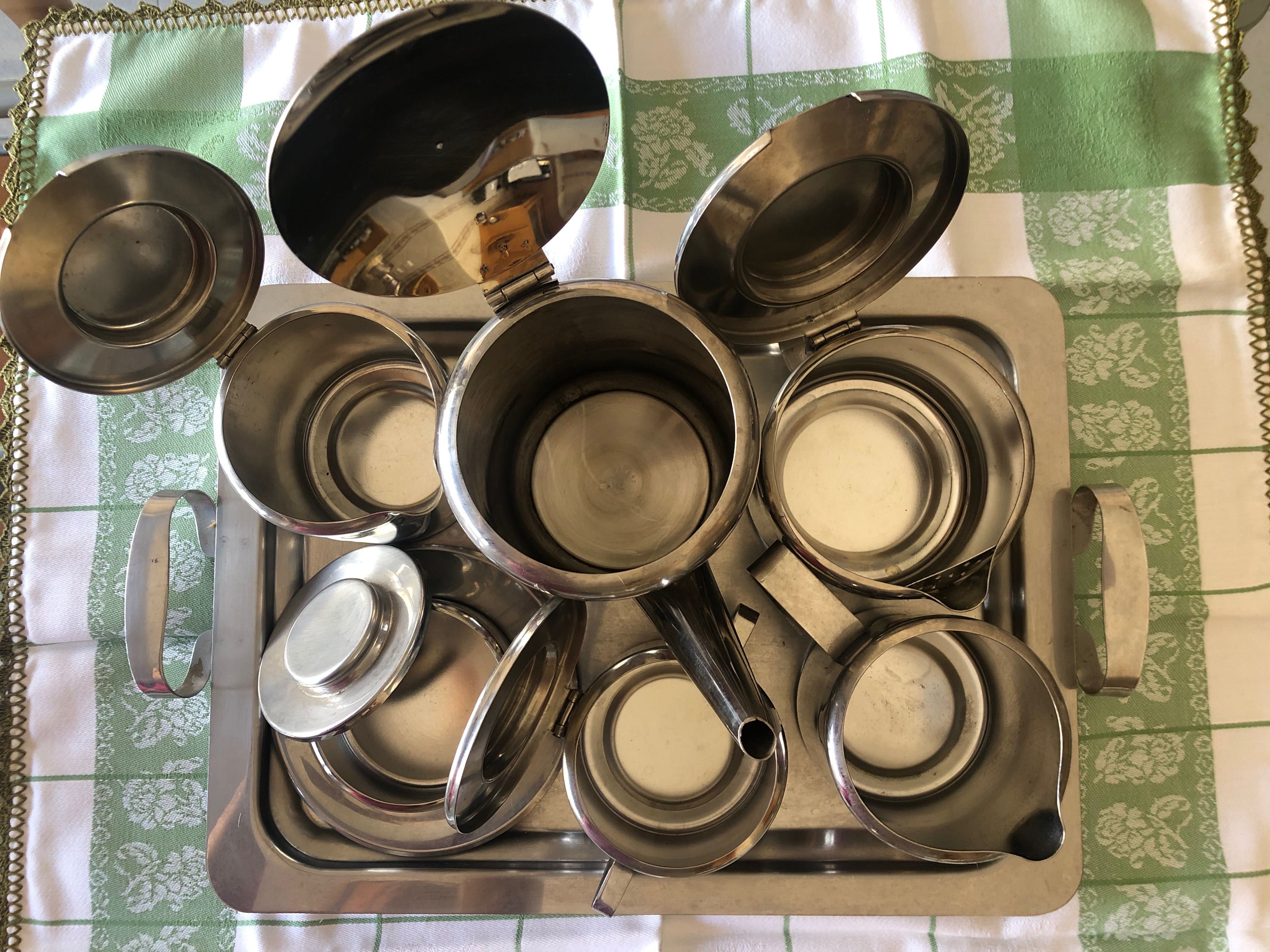 Conjunto em inox