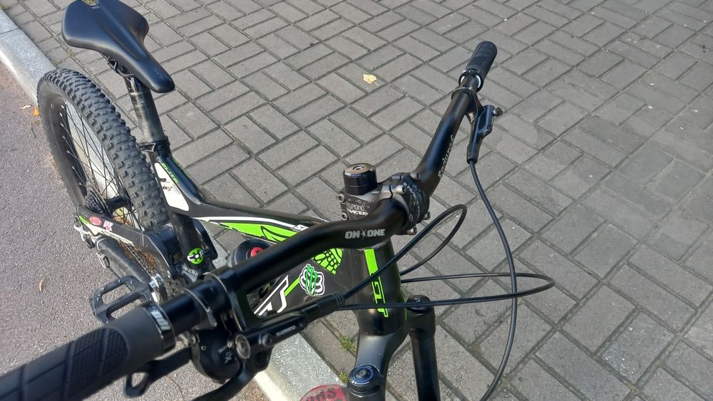 горный велосипед двухподвес gt sensor