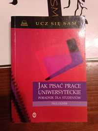 Jak pisać pracę uniwersyteckie poradnik dla studentów Oliver