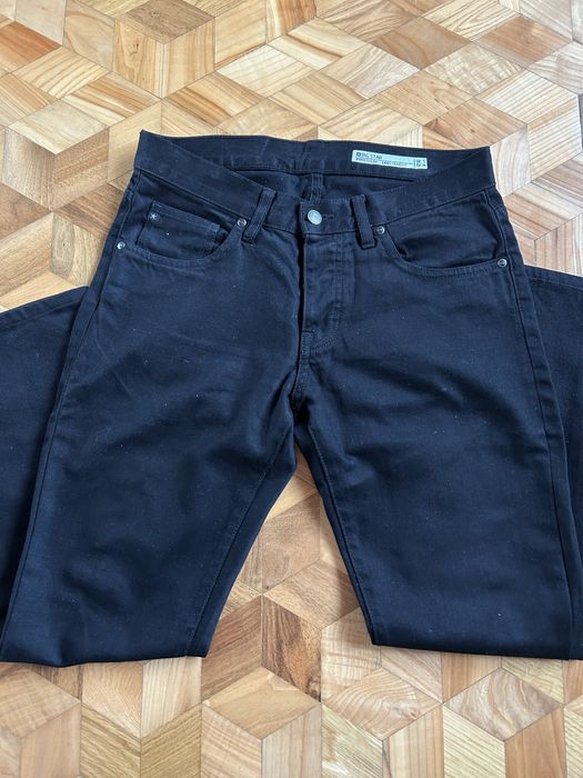 Spodnie męskie czarne