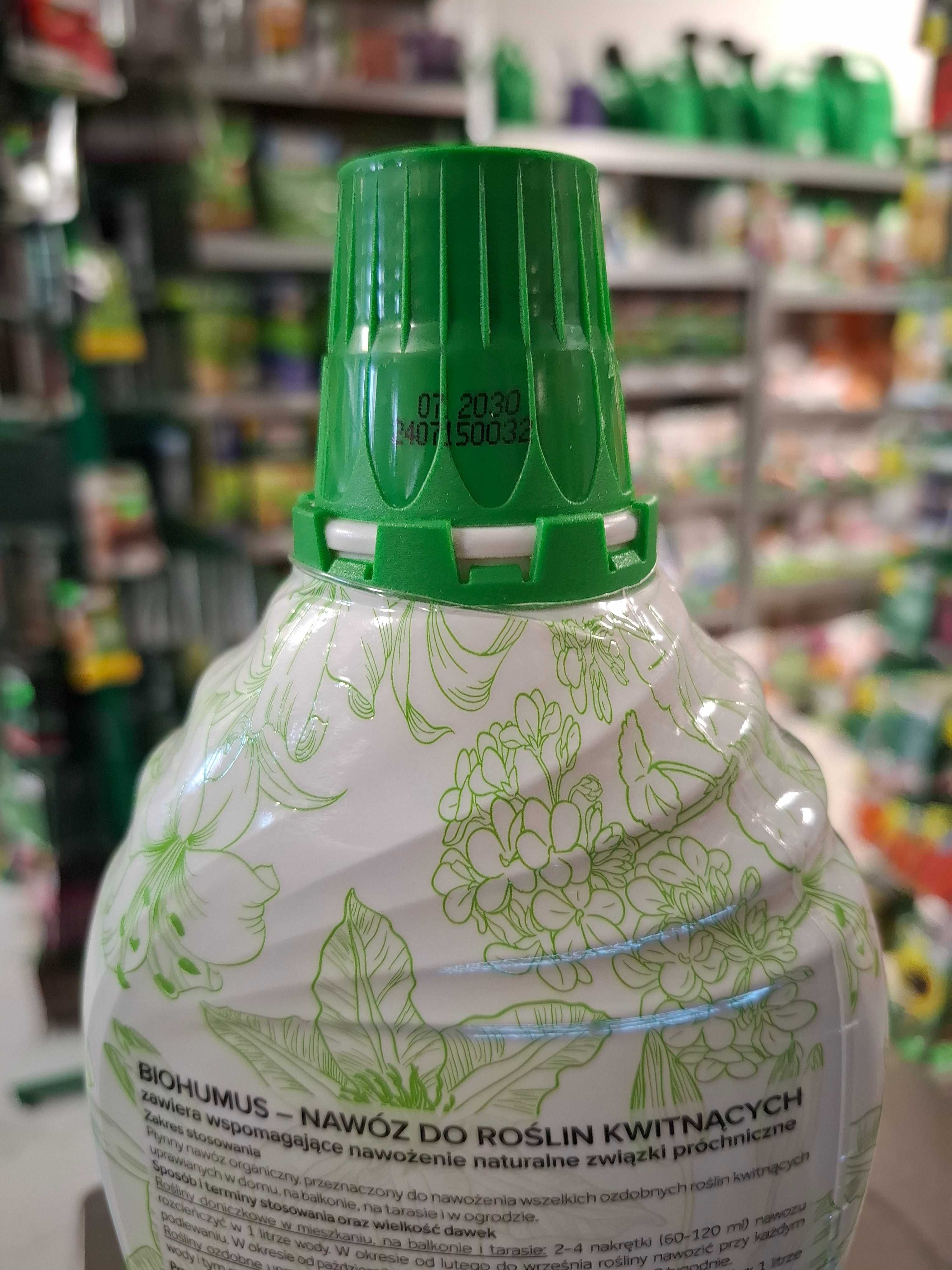 BIOHUMUS nawóz do roślin kwitnących 1 L AGRECOL