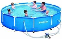 Basen stelażowy 305x76cm z pompą   Bestway