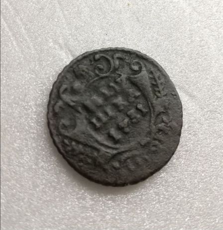 Старая монета 1 полушка 1731 год нумизматика