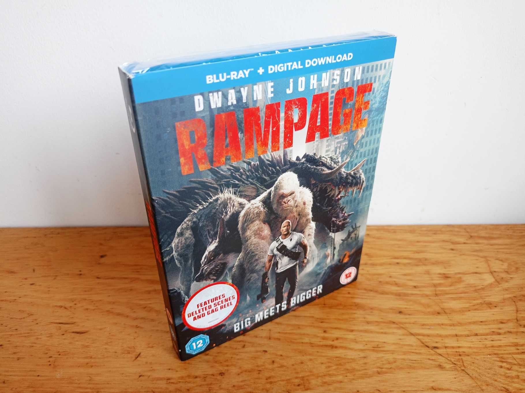 Рэмпейдж (Рампэйдж) (Rampage) blu ray блю рей ЛИЦЕНЗИЯ