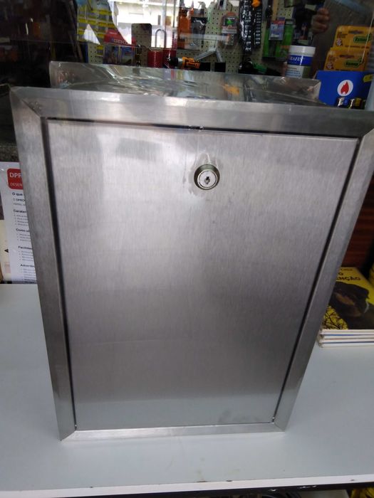 caixa de correio extensível inox