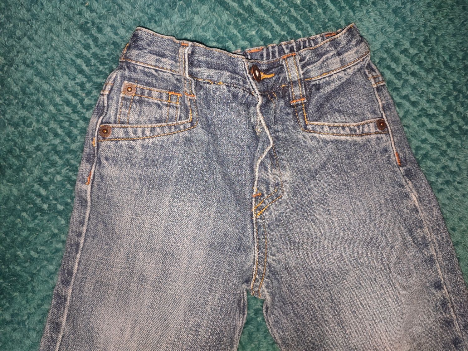 Spodnie jeansy dla chłopca Mothercare 80