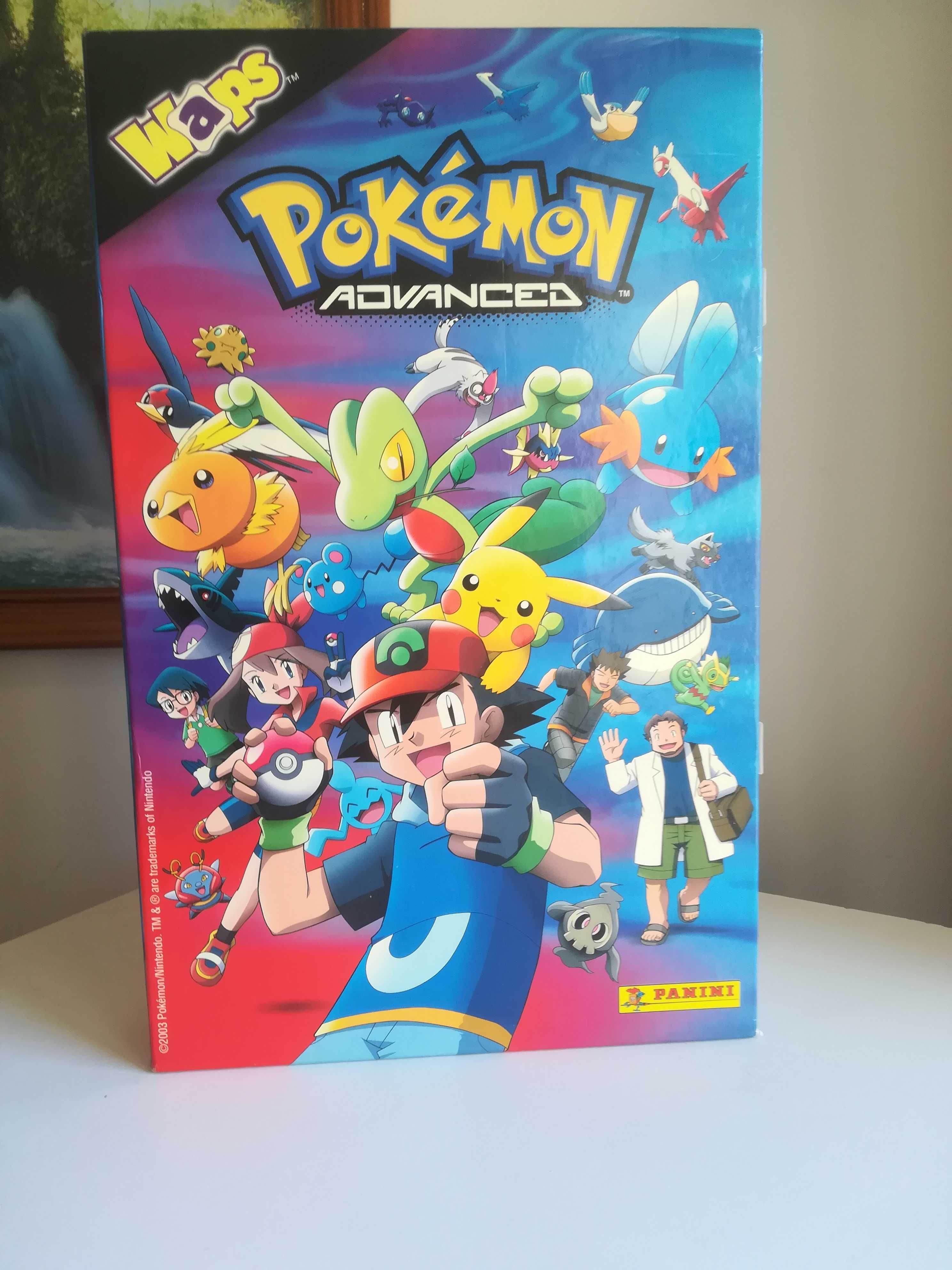 Coleção Waps Pokémon Advanced Panini Completa