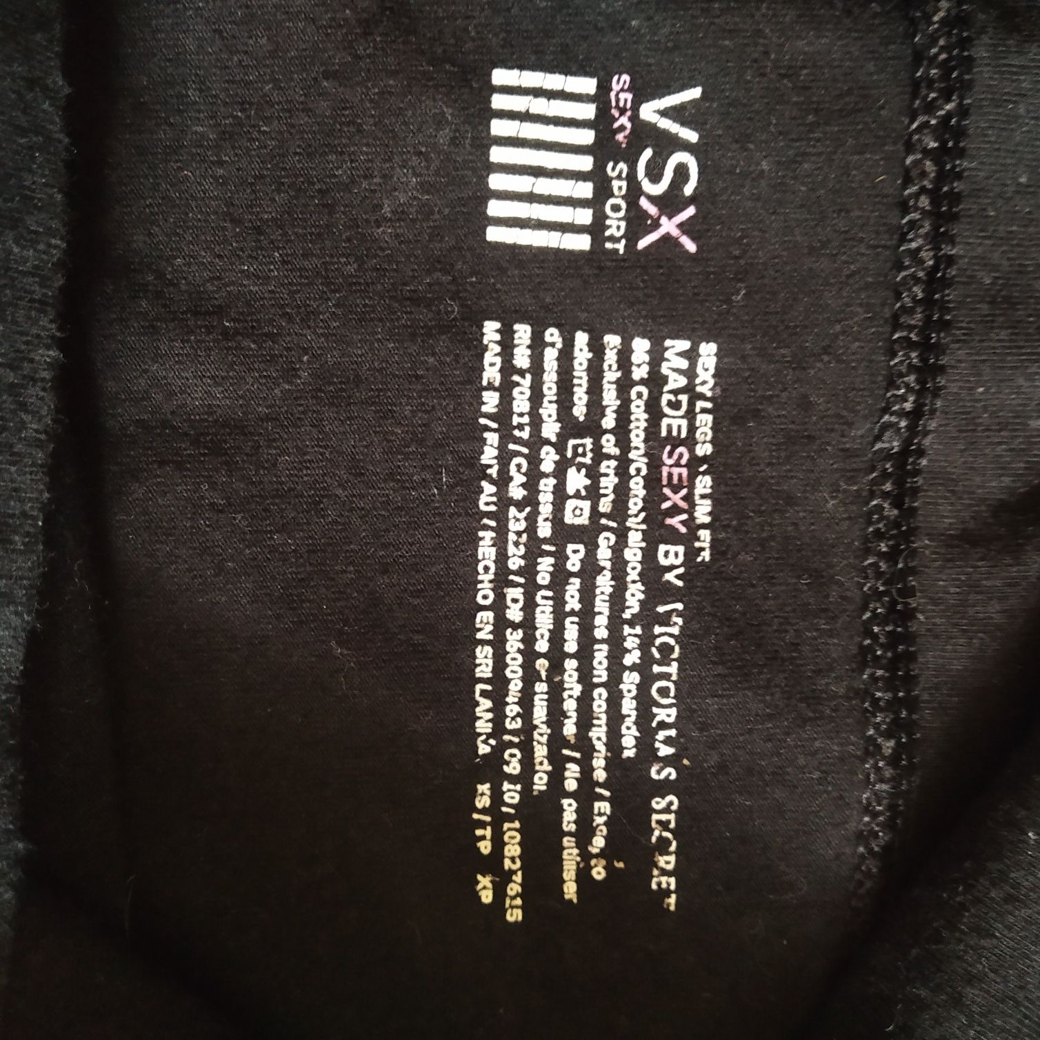 Legginsy Victoria's Secret rozmiar S/XS wysoki stan