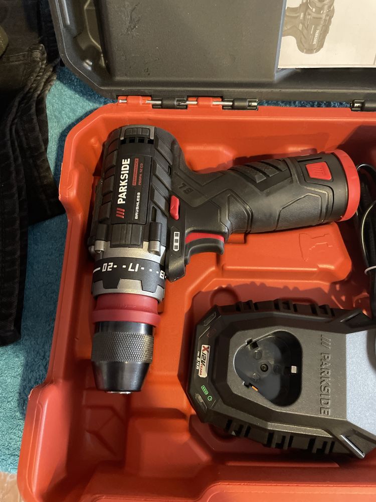Aparafusafora Performance Parkside 12v - Com Martelo
