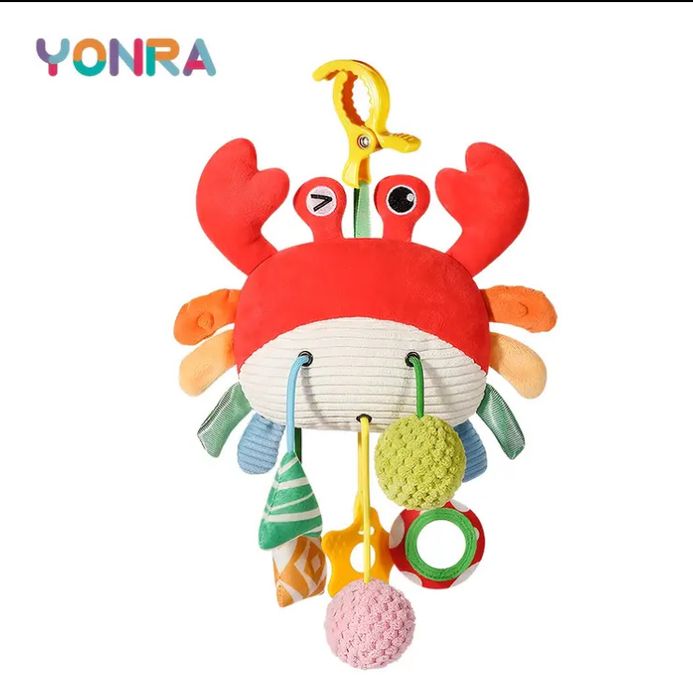 Мʼяка іграшка в коляску автокрісло