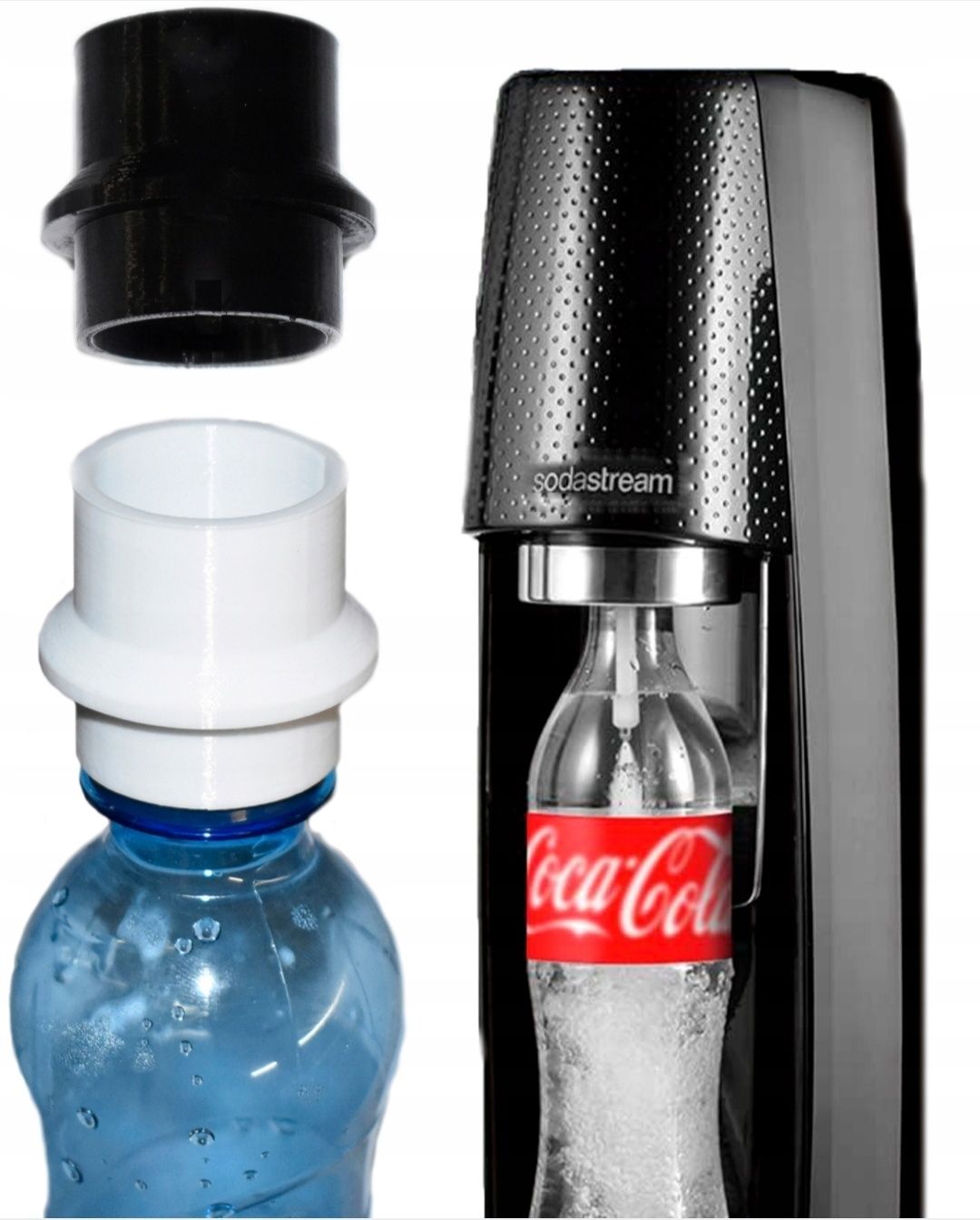 Soda stream przejściówka nakładka gaz woda gazowana terra duo spirit