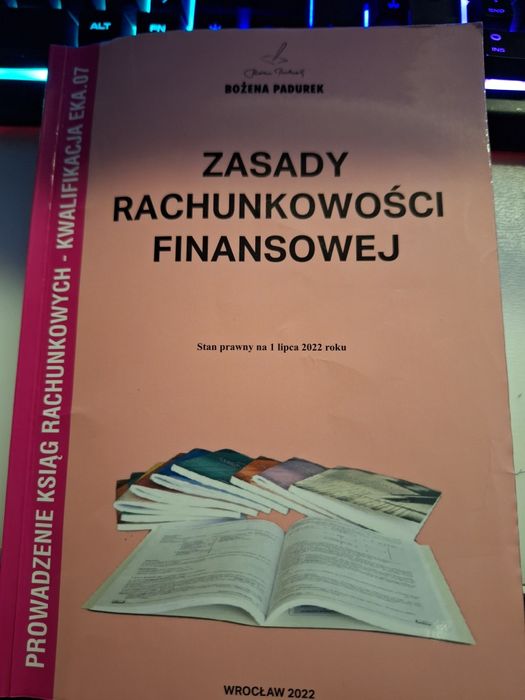 Zasady Rachunkowość Bożena Padurek