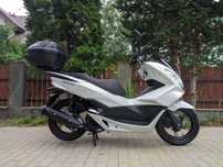 Honda PCX 125/50, 2014r kufer GIVI motorower, gotowy do jazdy