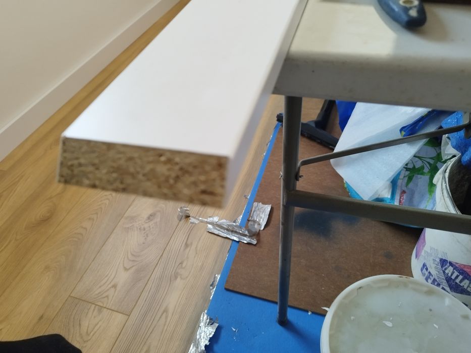 Listwa przypodłogowa biała