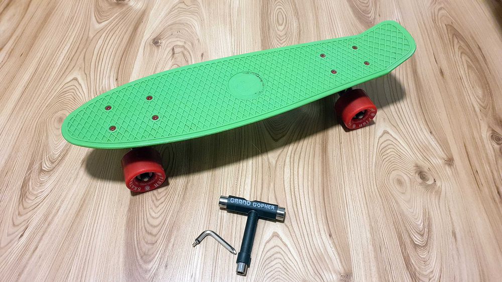Deskorolka FISH SKATEBOARDS! Oryginalna, mało używana. OKAZJA! +gratis