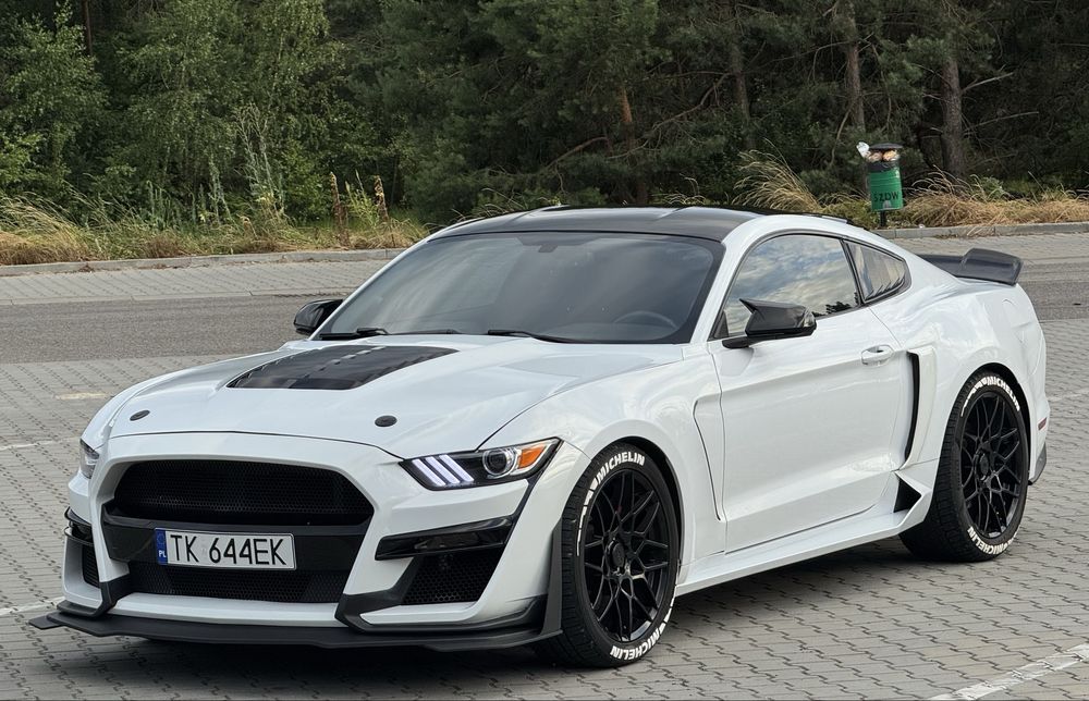Ford Mustang GT 5.0, GT500,shelby,automat,MagnaFlow,kamera,felgi 20”